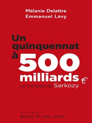 cover image of Un quinquennat à 500 millards